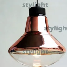 Подвесной Медный Подвесной светильник для гостиной, подвесное освещение для столовой, стеклянная люстра, медная лампа, современный дизайн