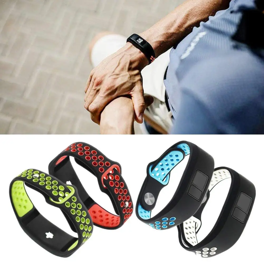 

Universal 4 Colors 15mm Replacement Watch Band Comfortable Silicone Wrist Strap For Garmin Vivofit 3/Vivofit JR/JR2 Bracelet J3