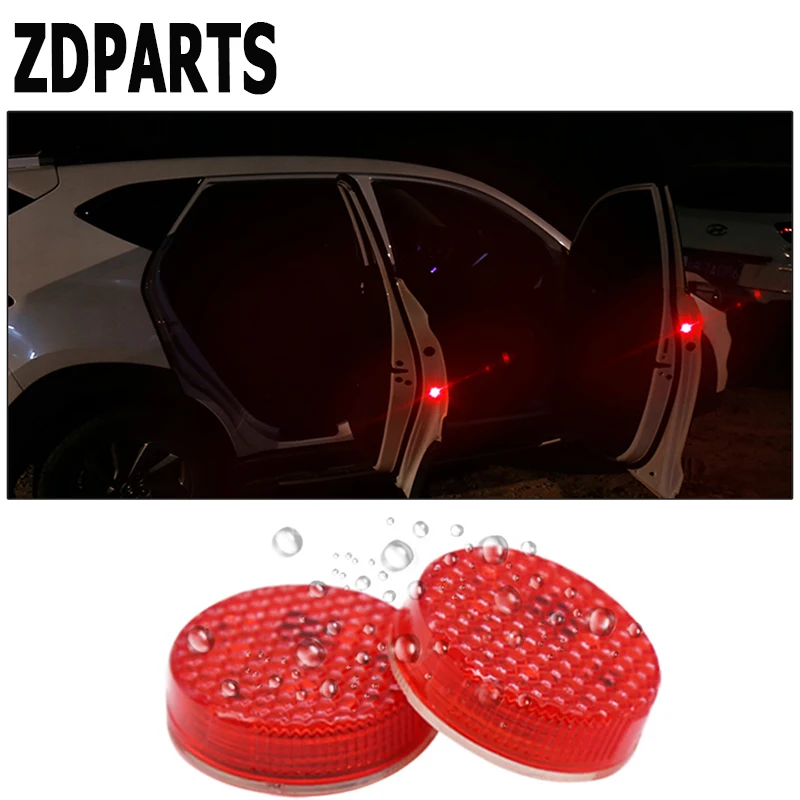 ZDPARTS двери автомобиля Предупреждение сигнальный светильник светодиодный