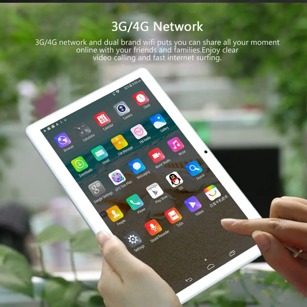  ANRY 10.1 Inch 8 Core 4G+64G Android Tablet PC SIM Dual Camera 8.0MP IPS MTK6797 4G WiFi Call Phone