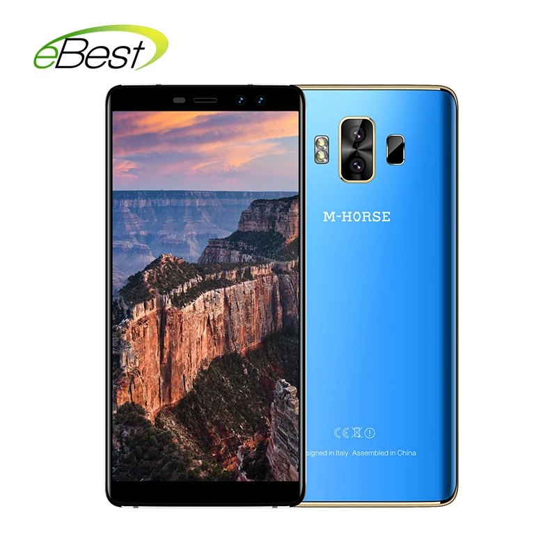 Смартфон M-Horse Pure 1 экран 5 7 дюйма IPS 18:9 2 Гб ОЗУ 16 ПЗУ четырёхъядерный процессор MTK6737