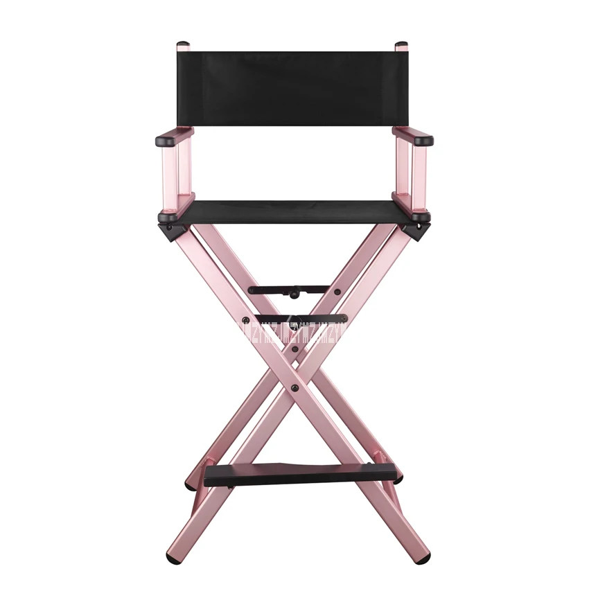 Открытый Кемпинг Алюминиевый сплав рама складной пляжный стул легкий портативный складной стул директора бар офис макияж стул - Цвет: Pink