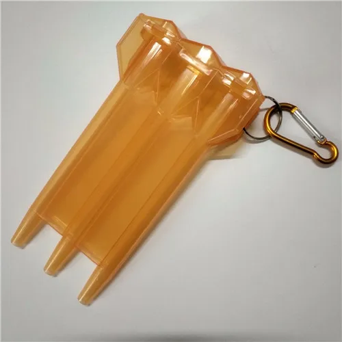 7 цветов 1 шт Дротика пластиковый чехол для дротиков для профессионального Дротика - Цвет: Orange