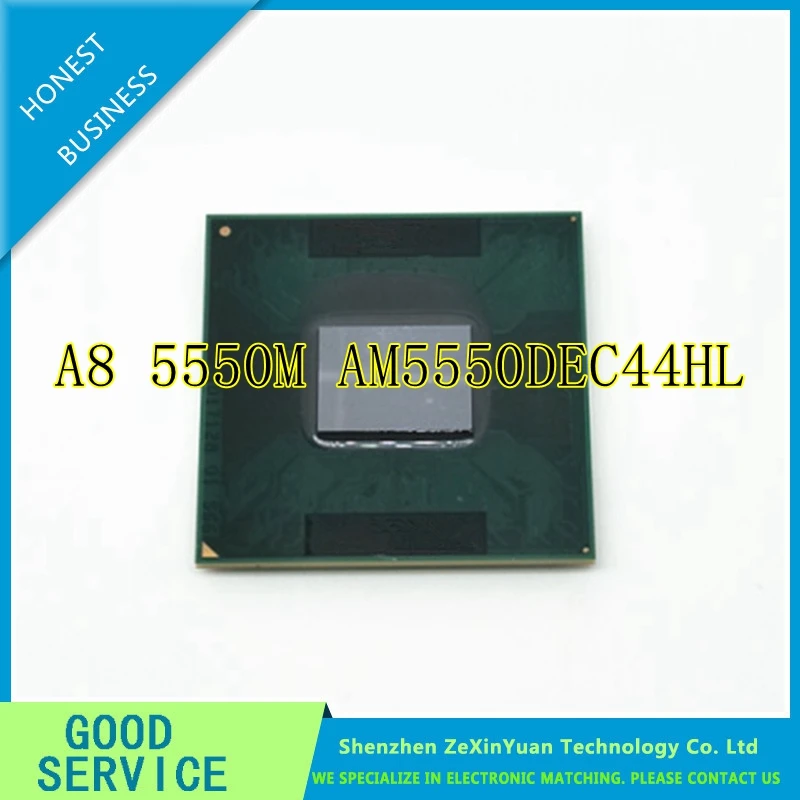 

Laptop CPU A8 5500M series A8-5550M A8 5550M AM5550DEC44HL Socket FS1 CPU 4M Cache/2.1GHz/Quad-Core Notebook processor