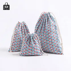 1pcs Cute Cartoon fish 100% Cotton Bunch Pocket Travel Accessories Clothing Toys Storage Bag Organizers Bag Multi-Function Bag 1pcs Cute Cartoon fish 100% Cotton Bunch Pocket Travel Accessories Clothing Toys Storage Bag Organizers Bag Multi-Function Bag