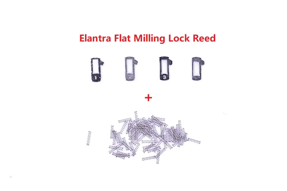 

(20pcs) Car Lock Reed For Elantra flat milling auto lock spring Car Lock Tablets Lock Spring Locking Reed AutoLock