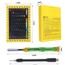 BST-8928 63 в 1 профессиональный набор инструментов для ремонта многофункциональная Прецизионная отвертка Набор для мобильного телефона ноутбука