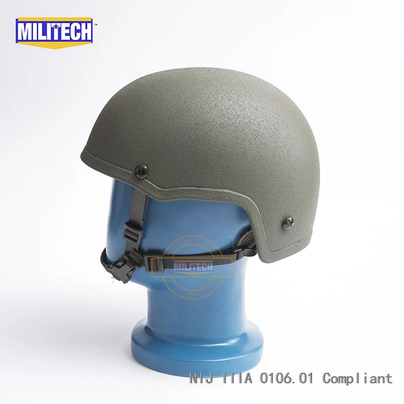 MILITECH Оливер Драб OD NIJ уровень IIIA 3A с высоким вырезом пуленепробиваемый баллистический арамидный шлем с 5 лет гарантии CVC шлем DEVGRU