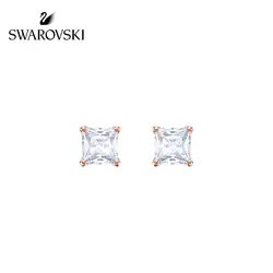 Оригинальные Подлинная Swarovski привлечь изысканный площади все-леди Декор кристалл серьги простые серьги для lady5430365 5431895