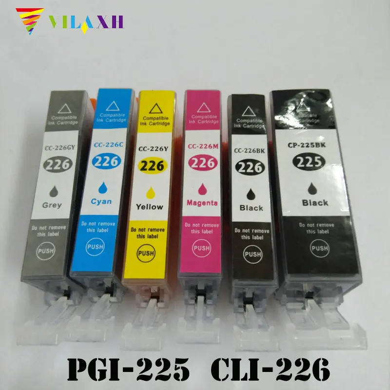 PGI 225 CLI 226 Ink Cartridge For Canon PGI225 CLI226 PIXMA MG6110 MG6120 MG6220 MG8120B MG8220