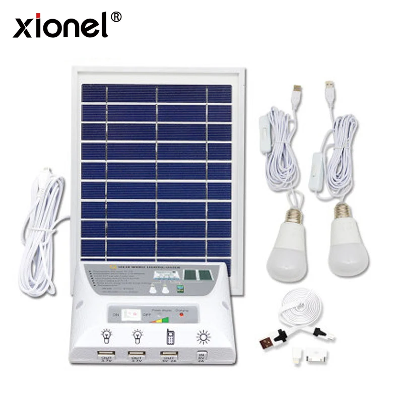 Us 5297 32 Offxionel 45w Solar Emergency System Led Lighting Home Power Solar System Portable Home Light Kit In Solar Energy Systems From