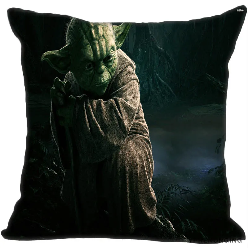 Custom Pillowcase Yoda Star Wars Movie Square Zippered Pillow