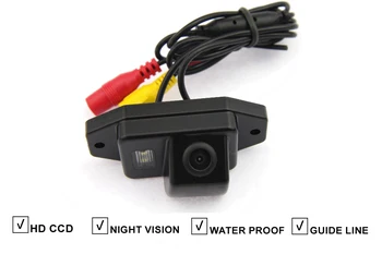 

Car Reverse Rear View Camera For Toyota Land Cruiser 120 Prado 2700 Parking Backup Camera Guide Line Night Vision Water Proof