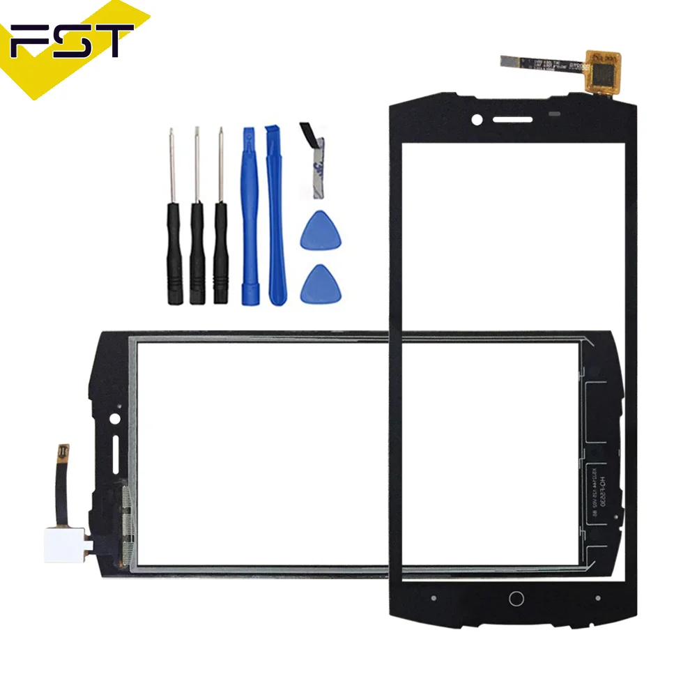 

5.5''Black Touch Panel For Doogee S55 Touch Screen Digitizer Sensor Front Outer Glass Lens Without LCD+ Tools