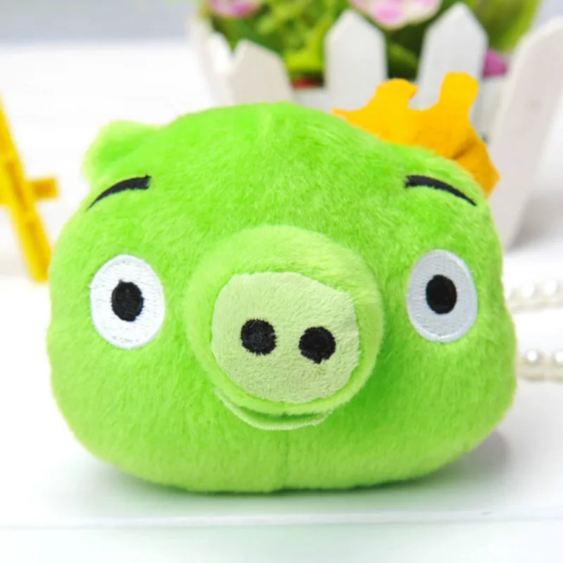 green pig plush
