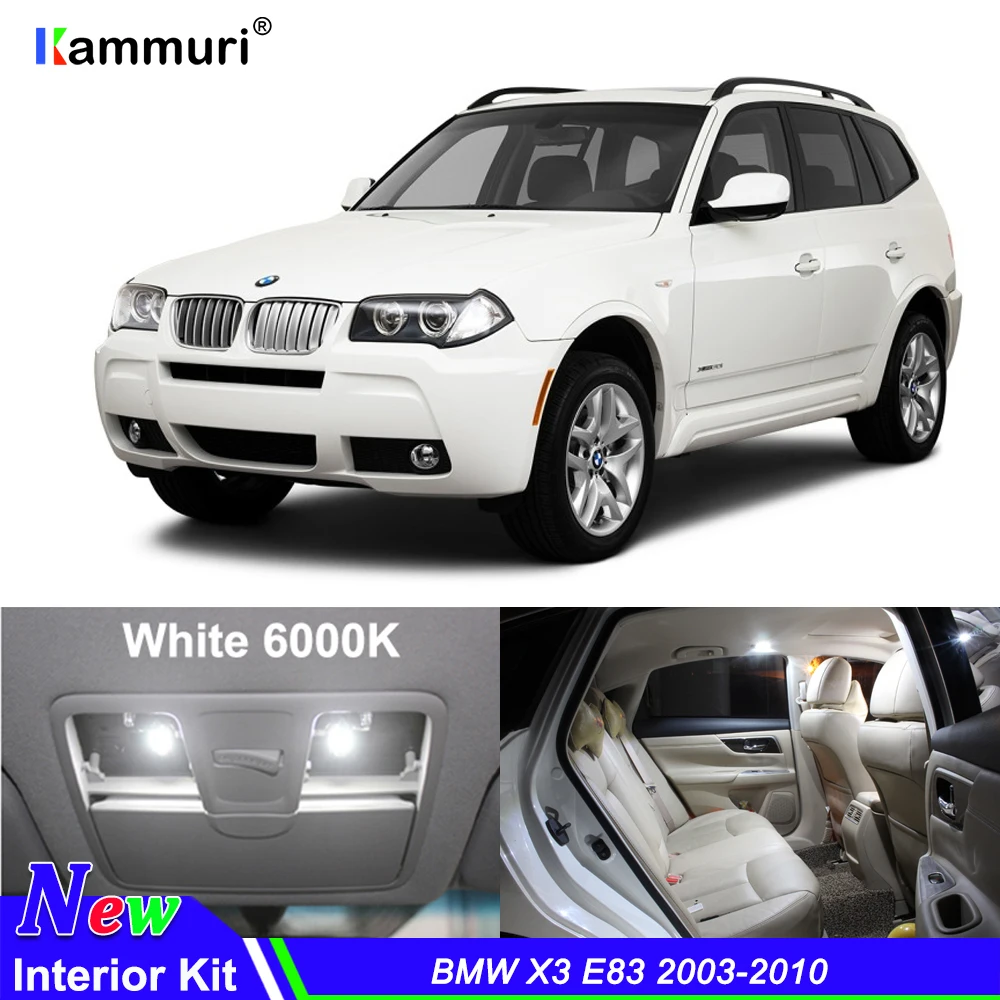 

13Pcs Error Free LED Car Interior Light Kit for BMW X3 E83 2003 2004 2005 2006 2007 2008 2009 2010 led Interior Light