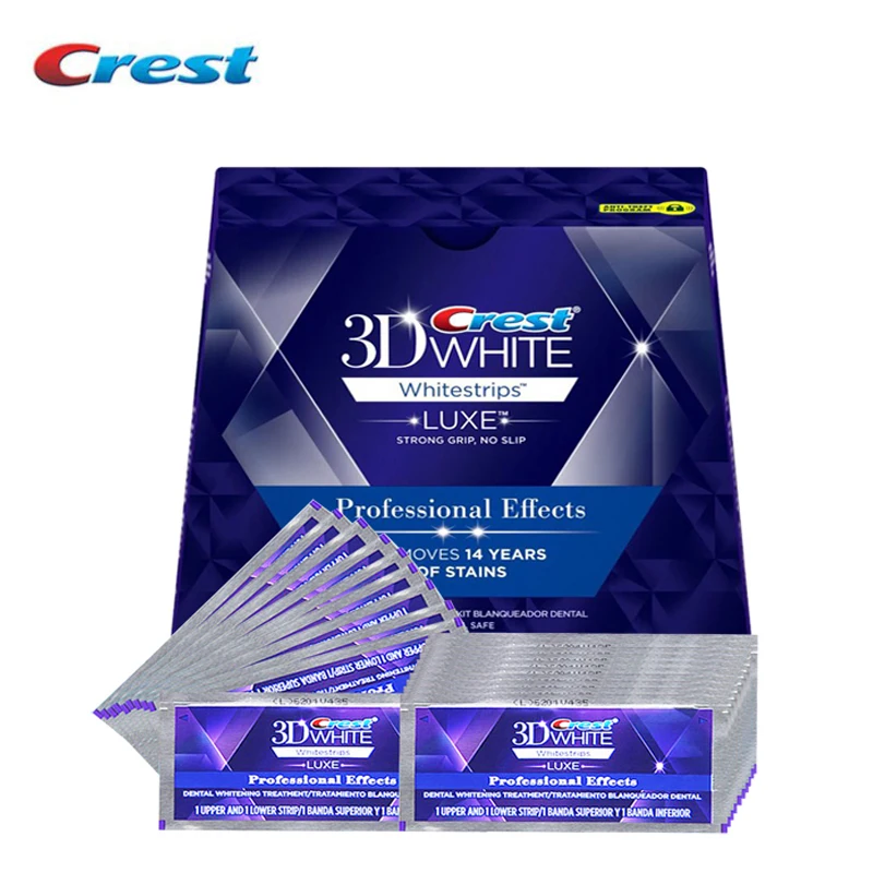

Crest 3D White Whitestrips Tooth Whitening Kit Oral Hygiene Professional Effects Dental Products Original 40 Strips 20