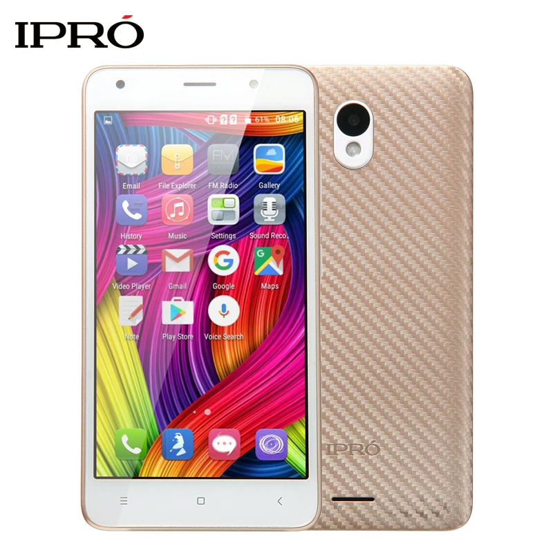 Original IPRO WAVE 5.0 inch I950G Dual SIM Cards Smartphone Celular Android 6.0 GSM/WCDMA 2000mAh Battery Unlocked Mobile Phone