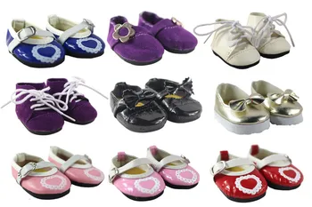 

2019 New Style Fashion High Quality Casual Shoes for 18 Inch American Doll