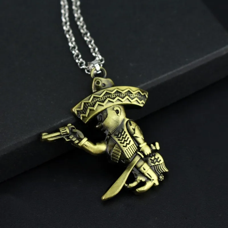 

BANDIDOS Motorcycle Club MC WORLDWIDE&MC Outlaw Motor Biker Classic Pendant Necklace For Women& Men
