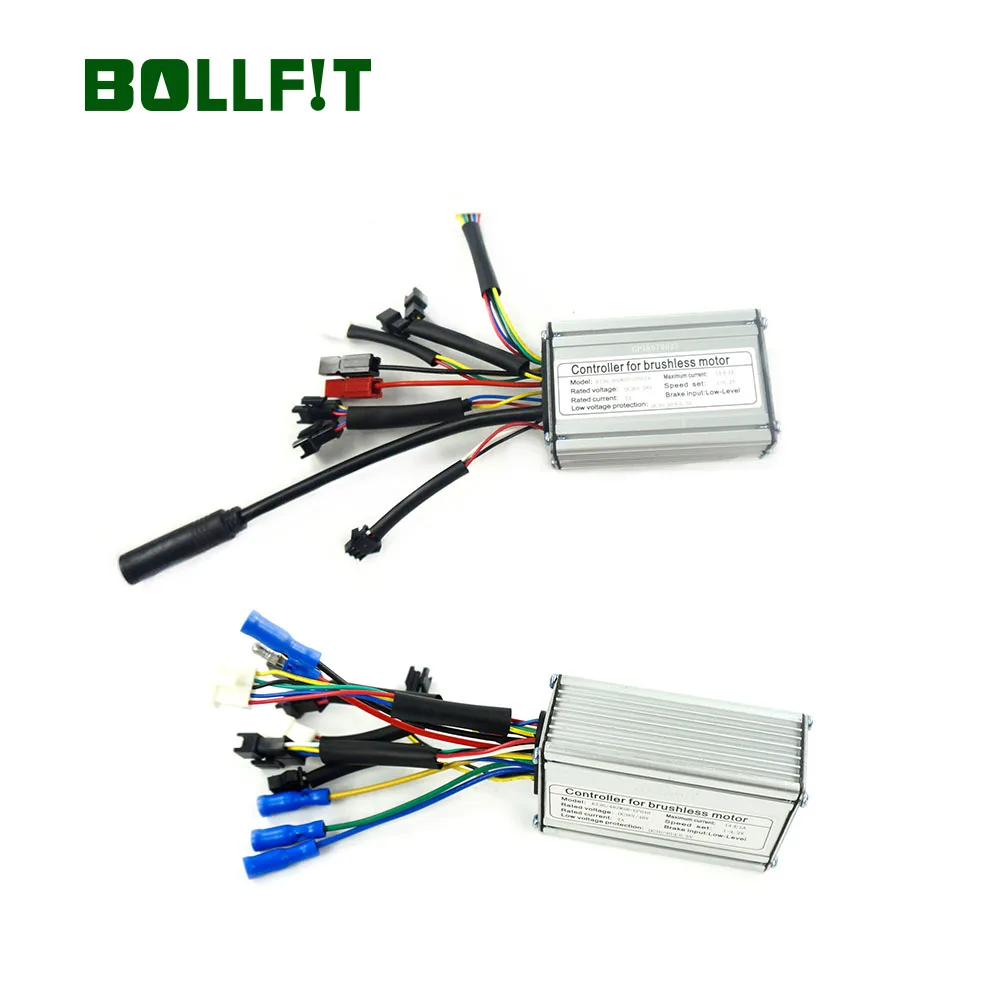 Контроллер BOLLFIT для электрического велосипеда KT Kunteng 36/48 в 14A двигателя 250 Вт 6 Mosfets