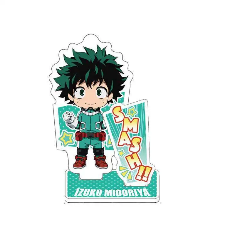 

Anime My Hero Academia Display Stand Figure Model Plate Holder Japanese Cartoon Buku No Hero Academia Figure Collection Jewelry