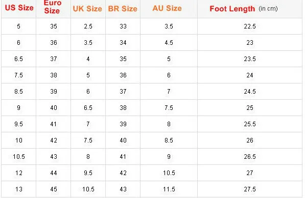 women size
