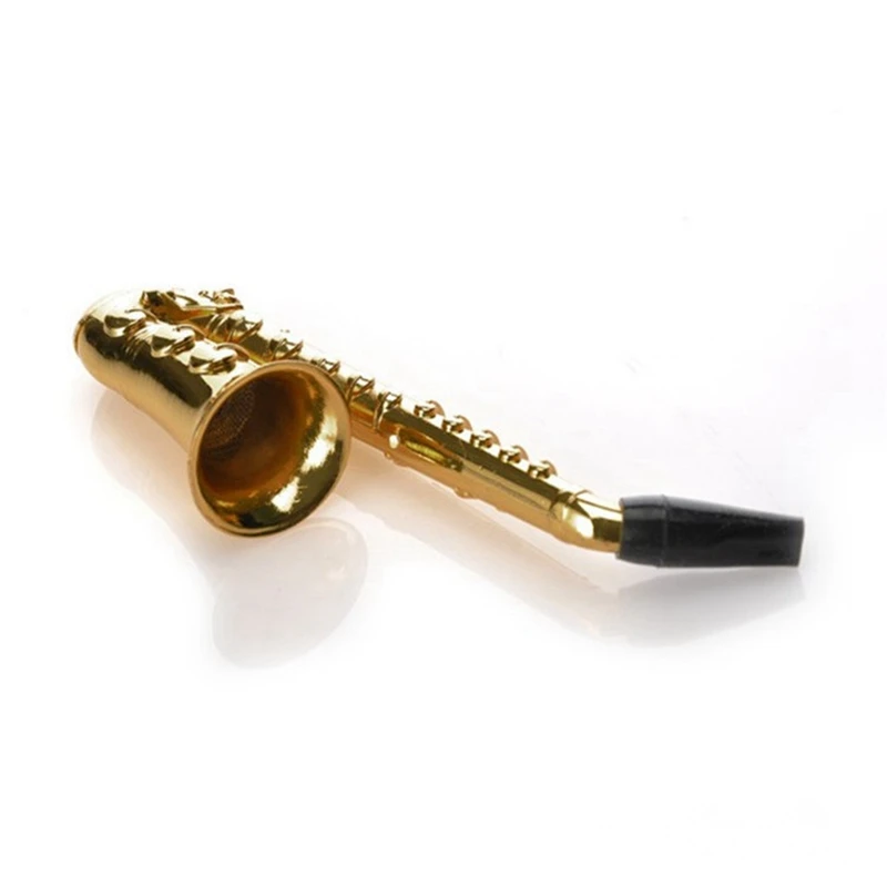 Малый саксофон SWSMOK Sax портативный дымовой табак травы курение металлические