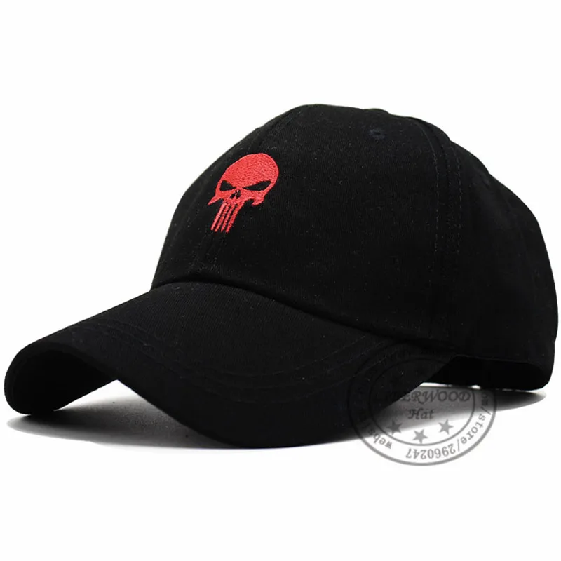 Бейсбольная кепка LIBERWOOD с вышитым изображением героя США Карателя черепа, бейсболка, Спортивная Кепка, кепка для папы, повседневная мужская Кепка