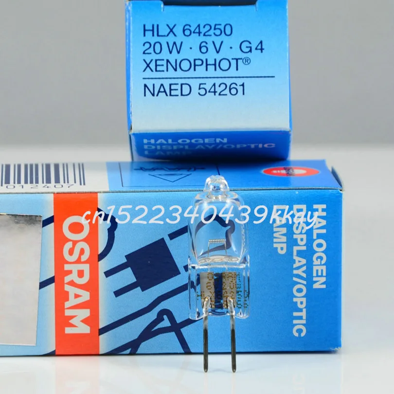 OSRAM HLX64250 ESB 20 W 6 V G4 XENOPHOT NAED 54261