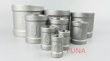 

Free shipping Brand New 1/8" Female x 1/8" Female Couple Stainless Steel SS 304 Threaded Pipe Fittings New High Quality