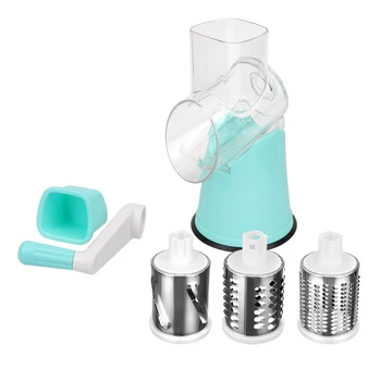 

HOT Manual Vegetable Cutter Slicer Kitchen AccESSories Multifunctional Round Mandoline Slicer Potato Cheese Kitchen Gadgets