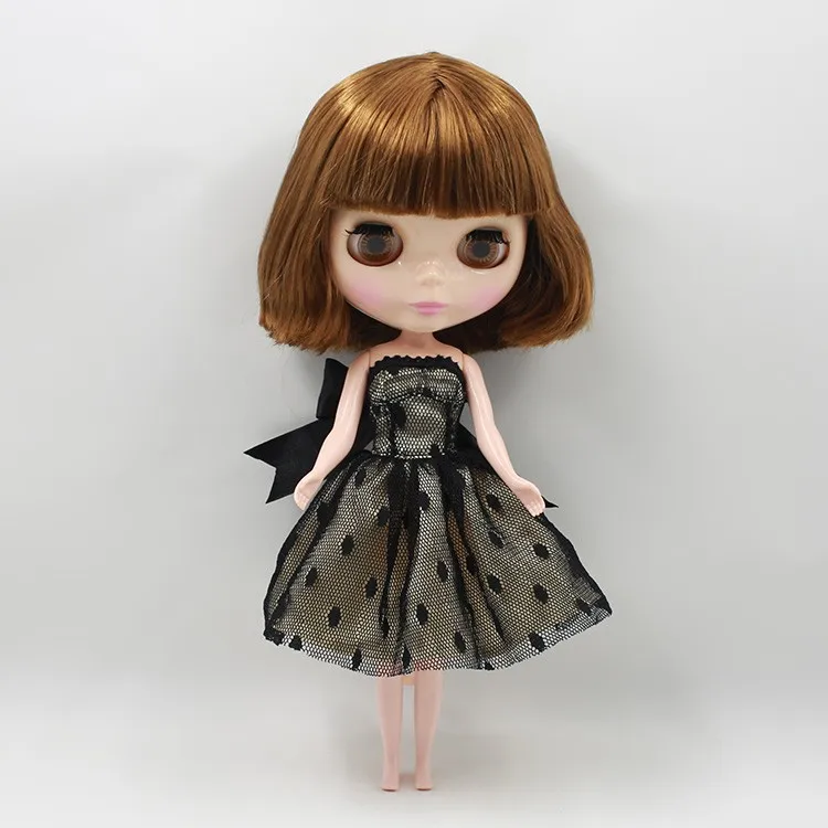 Наряды для куклы Blyth черное платье с боди-чулком платье для 1/6 bjd ледяная кукла dbs pullip jerryberry