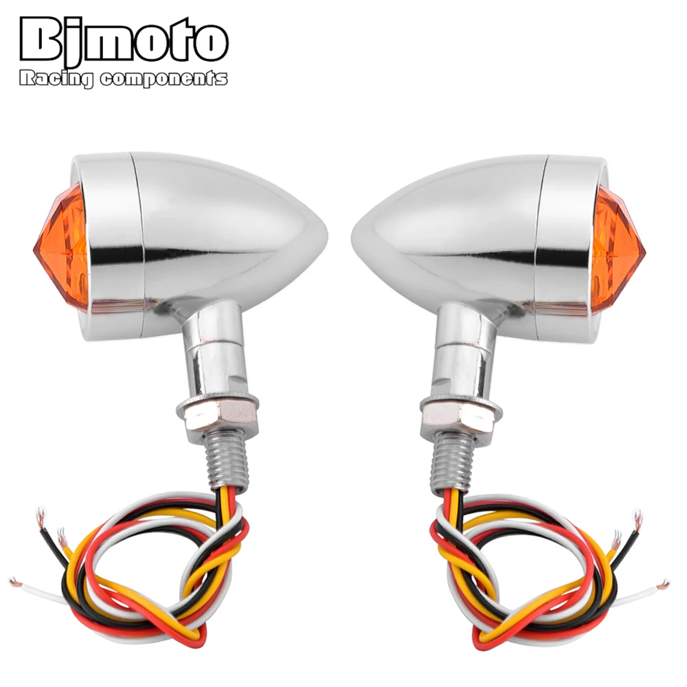 Мотоциклетные СВЕТОДИОДНЫЕ указатели поворота Bjmoto для внедорожного велосипеда