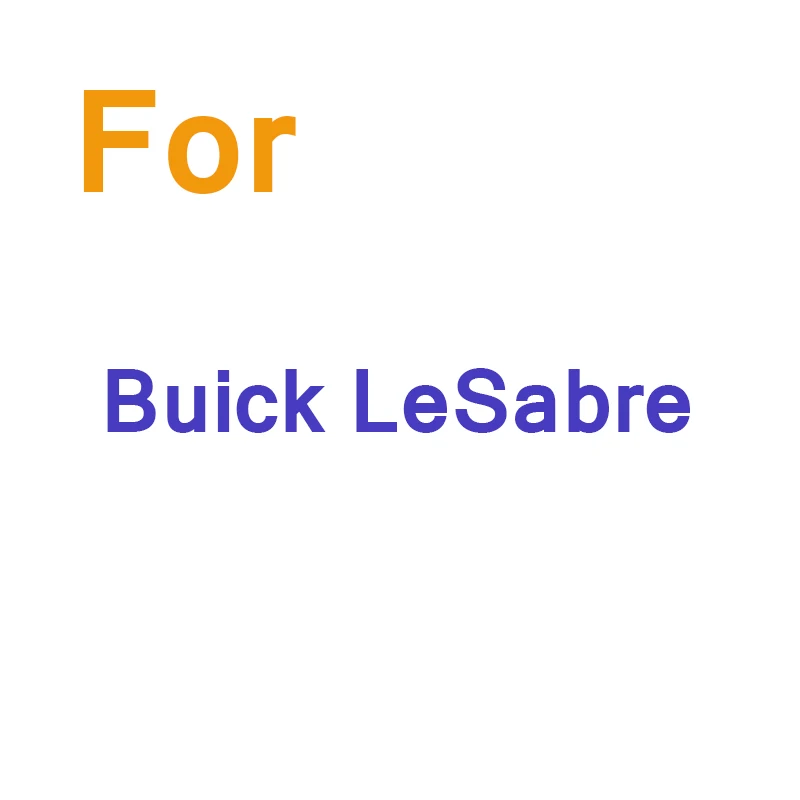 Cawanerl для Buick lesabre Lucerne Verano Regal капот автомобиля магистральные 4-Дверь Резиновая прокладка комплект уплотнение пришитую уплотнитель - Цвет: For Buick LeSabre