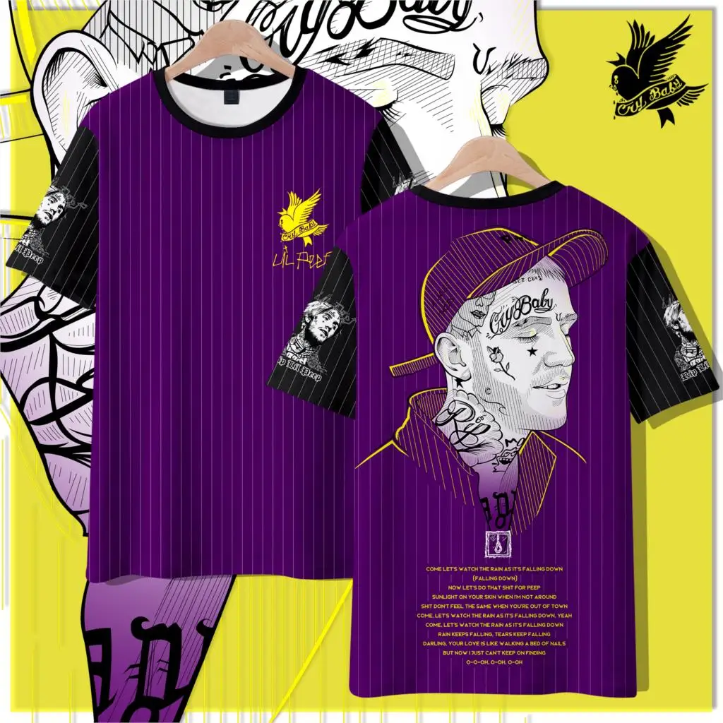 Мужская и Женская толстовка с капюшоном Lil Peep Повседневная Толстовка в стиле хип
