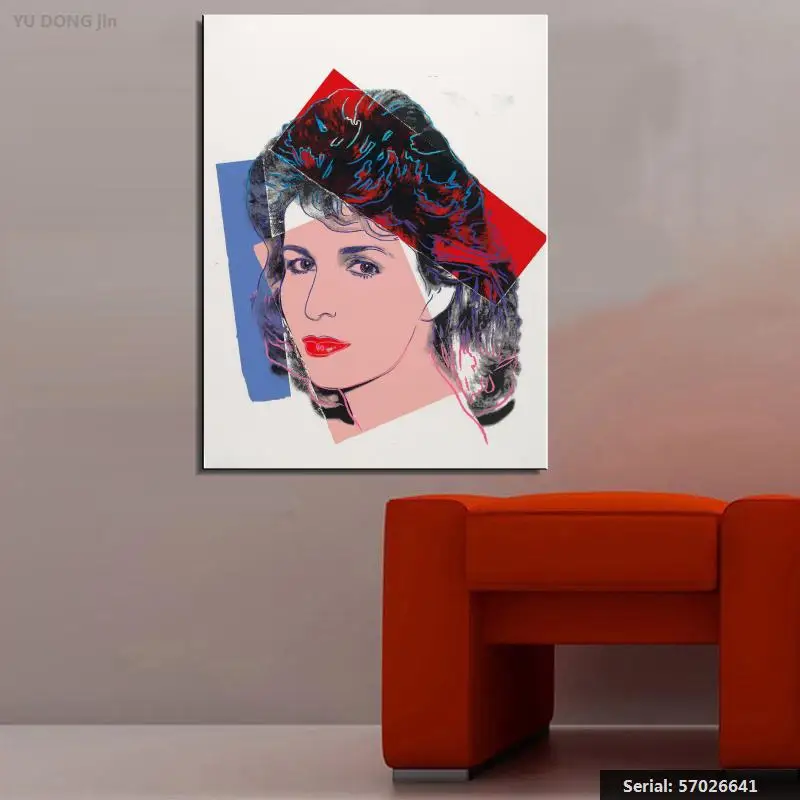 

yu dong jin Andy Warhol Still life Abstract oil Painting Drawing art Spray Unframed Canvas square wire square 57026641