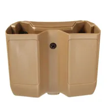 Зарисовка двойной подсумок для магазинов чехол стек Универсальный пистолет Картридж зажим держатель ремень Mag коробка