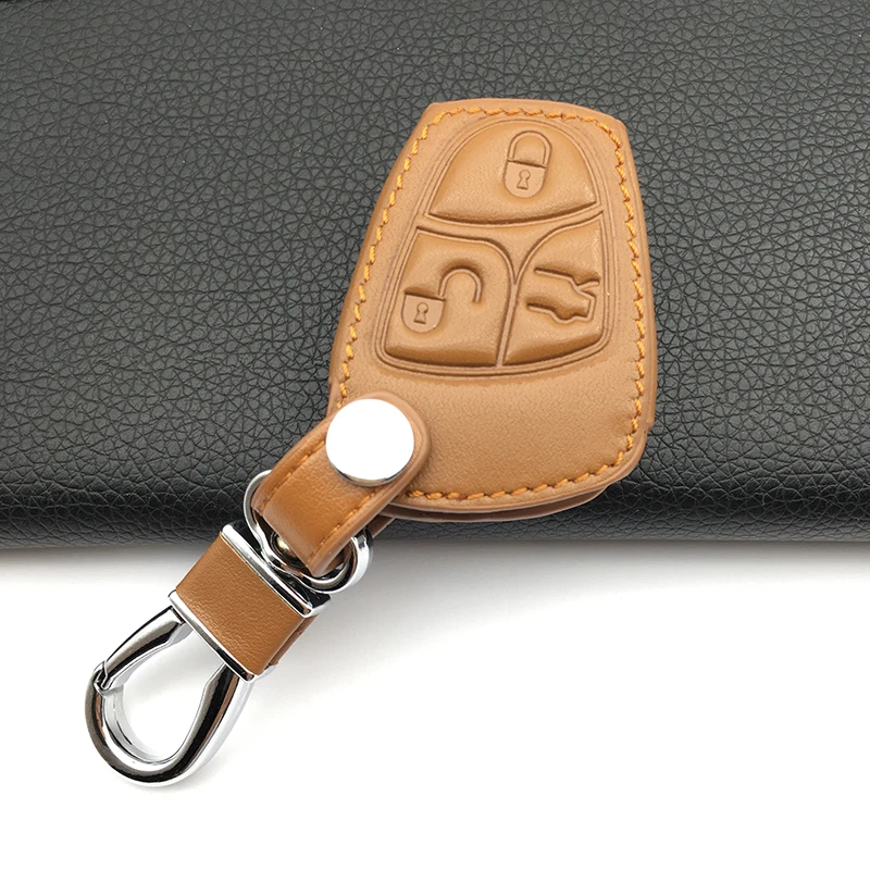 Кожа ключа автомобиля case ключа автомобиля чехол для Mercedes-Benz W203 W210 W211 Amg W204 CES cls Clk Cla Slk Classe защиты оболочки