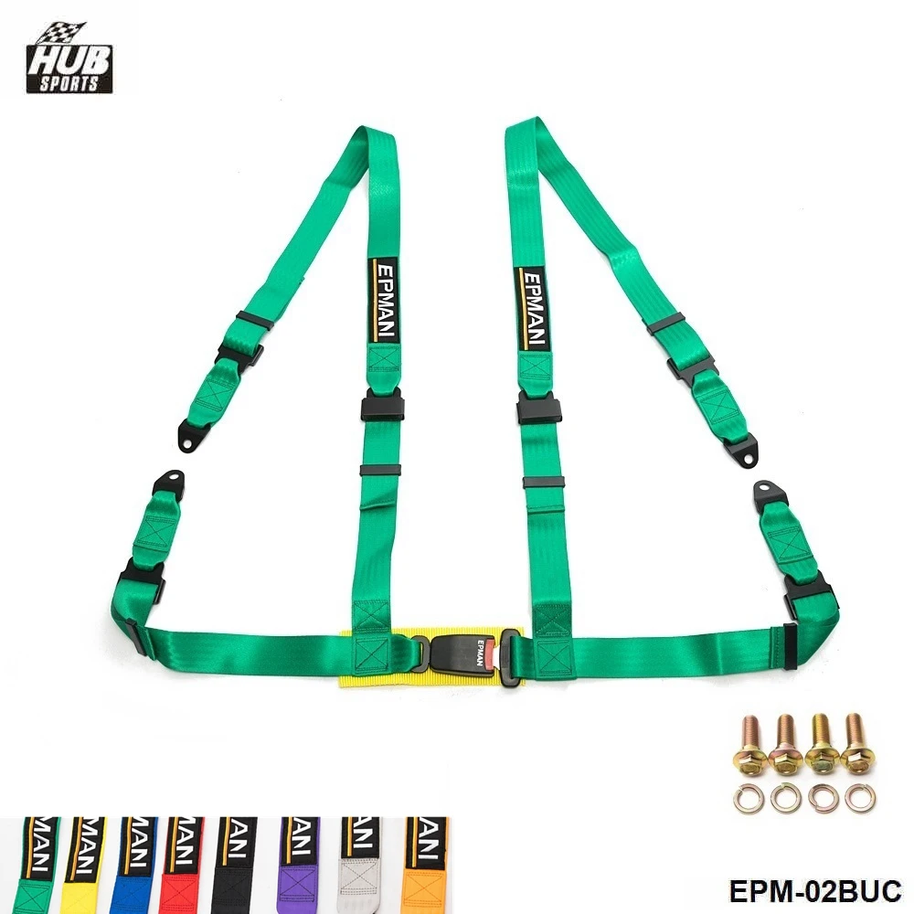 Seat Belts Style Competition 4 Point Snap-In 2