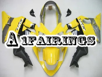

Hulls for Honda CBR600F4i 2004 2005 2006 2007 ABS Plastic Injection Carenes Motorcycle Body Frames Gloss Yellow Grey Cover Panel