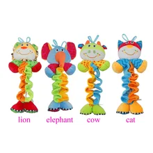 1Pcs Plush Toy 37CM Baby Musical Plush Animals Gift Kids Cartoon Elastic Music Cute Dolls Plush