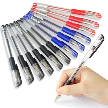 

High Quality Black Fine Point Gel Ink Roller Ball Pens with Comfort Grip, 0.5mm Tip Provide Super Smooth Writing, 12-Pack