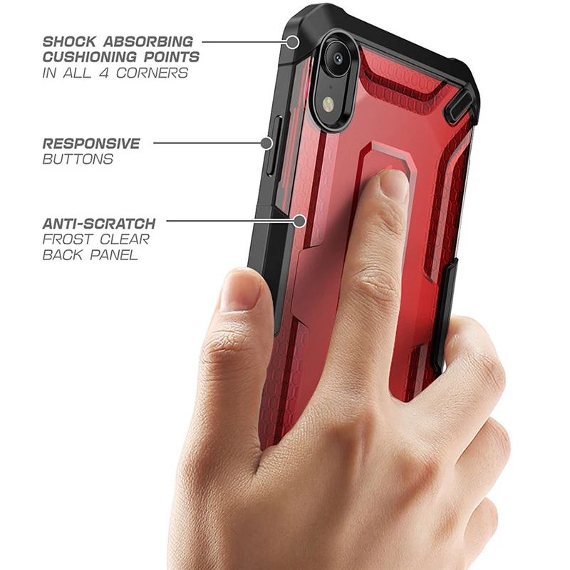 Corner Guard Case for iPhone XR Xs Max X, Premium Shock Absorbing TPU  Protector