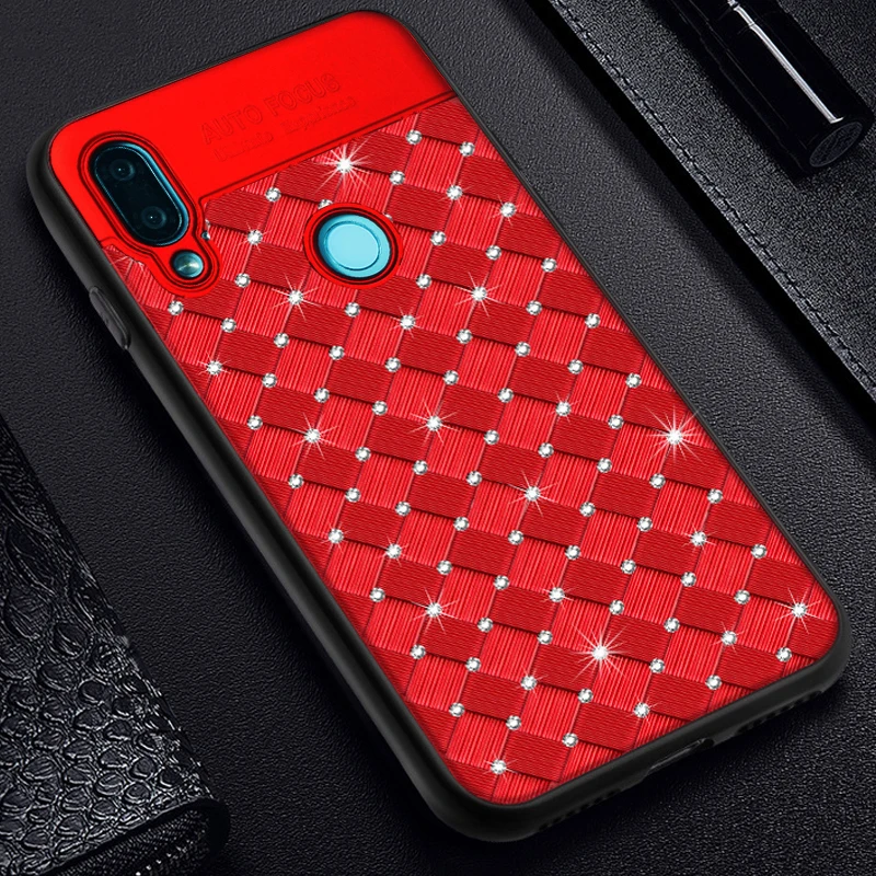 

YonLinTan glitter diamond 3D coque,cover,case For Huawei Nova 3 Nova3 on luxury back Phone silicone silicon ases