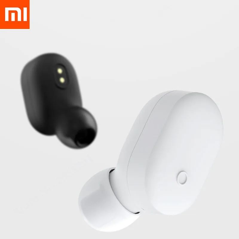 

Original Xiaomi Bluetooth Earphone Mini Wireless Bluetooth 4.1 Earphone In-Ear IPX4 Waterproof One Button Smart Control For Mi8