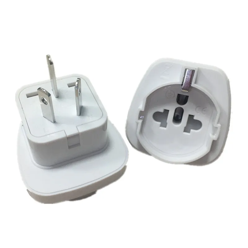 

1PC Universal Power Adapter Travel Adaptor 3 pin AU Converter Embed EU German Italy Switzerland to AU Plug Australia New Zealand