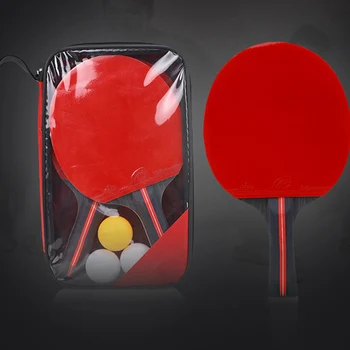 

Pingpong Ball Racket Set 2 Paddles 3 Table Tennis Ball for Training B2Cshop