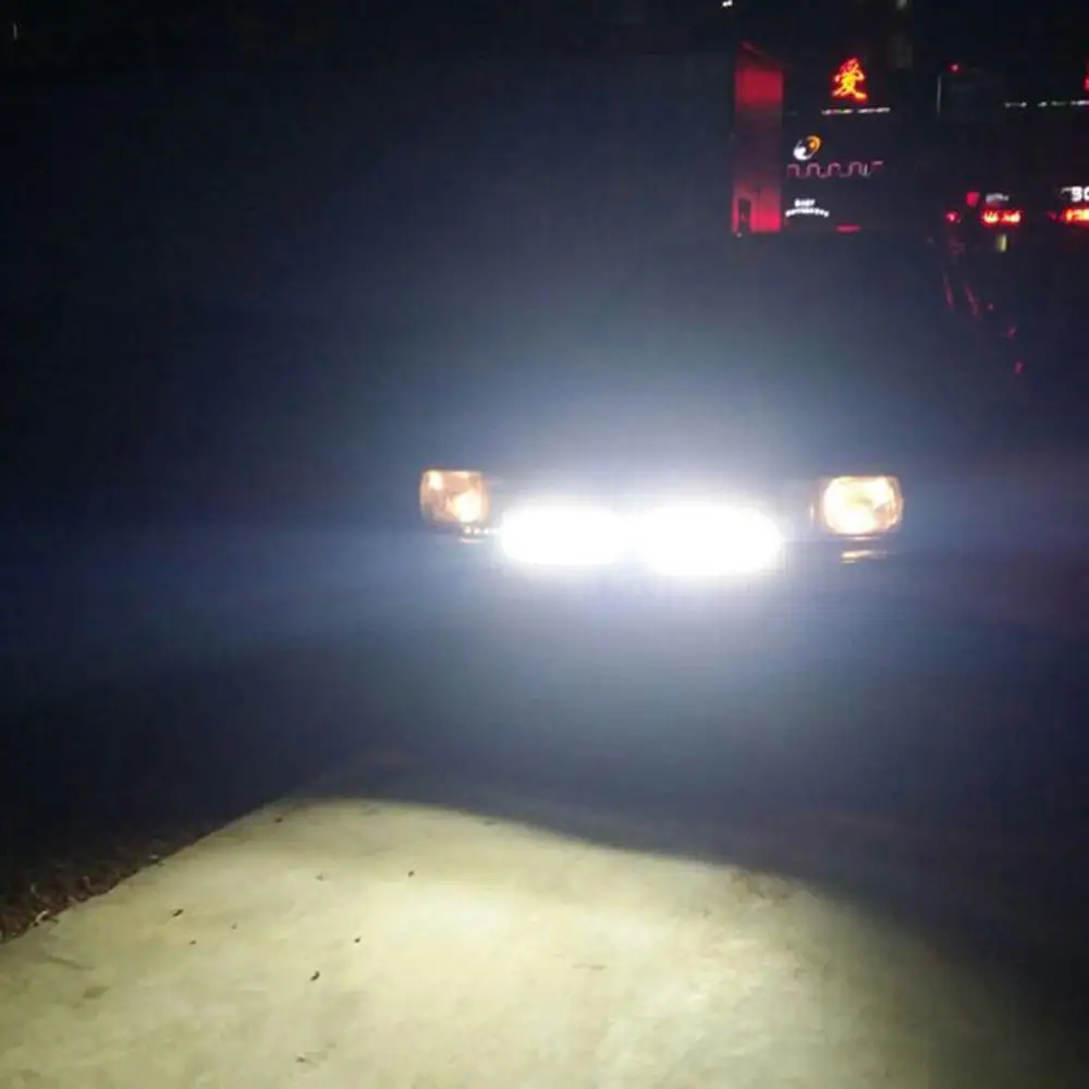 7inch 6 inch spot yellow white led light bar driving work light barra led working lamp 12v 24v 4x4 4wd truck suv atv car vehicle tractor off road offroad utv motorcycle motor fog foglight 6000k 6500k 3000k  (6)