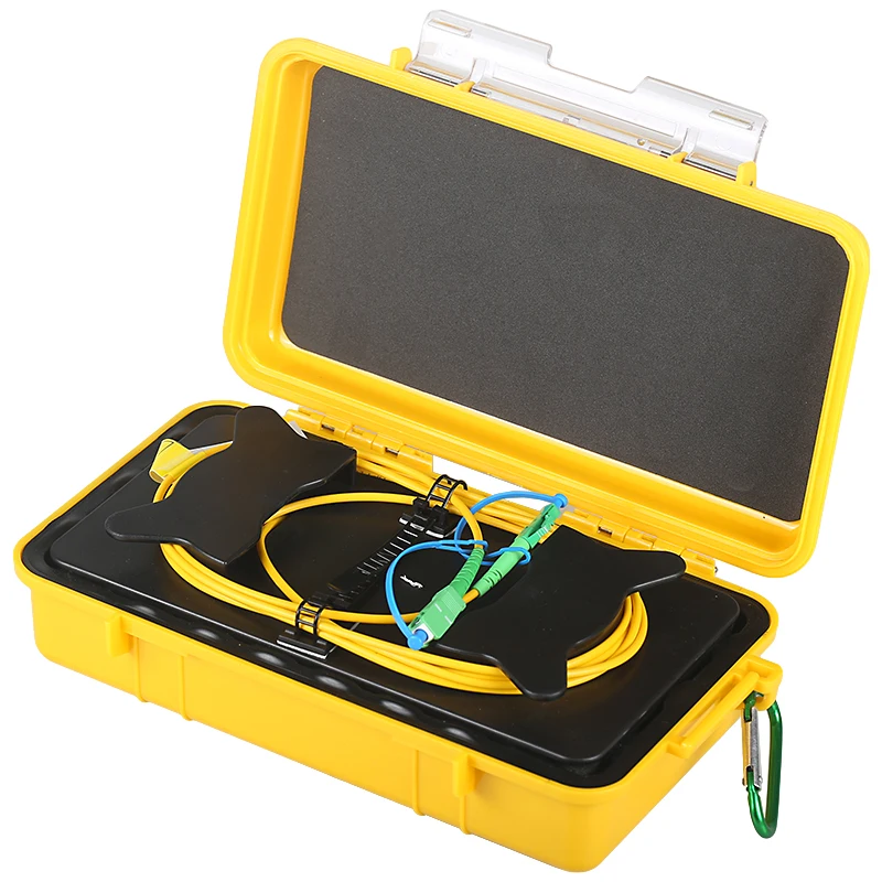 Волоконно оптический OTDR Launch Cable Box SM одномодовый LC/APC SC/APC Dead Zone Eliminator